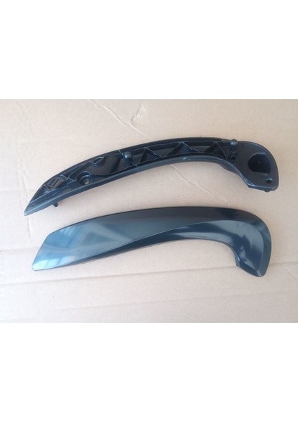 9731 - Kapı Iç Çekme Kolu Sağ Megane 3-Fluence Komple: Alt Yuva ve Dış Kapağı Set Kolçağı Dış