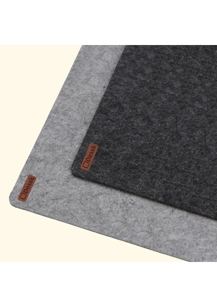 XL Keçe Desk Mat -Büyük Boy Klavye Mouse Pad -60X33 cm Keçe Masa Matı modelleri