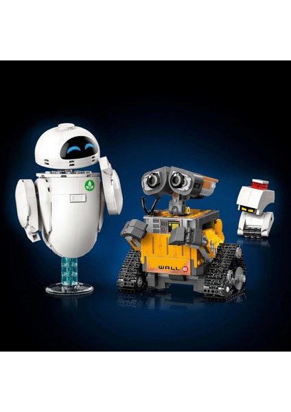 LEGO ǀ Disney ve Pixar Wall-E ve Eve 43279 – Film Sever Yetişkinler Için Dekoratif ve Koleksiyonluk Animasyon Film Karakterleri Model Yapım Seti, Yaratıcı Hediye Fikri (811 Parça) fırsatları