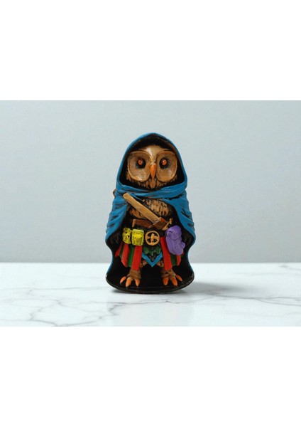Thief (Hırsız) - 3D Figür Baykuş - Mysterious Owls - 006 fiyatları