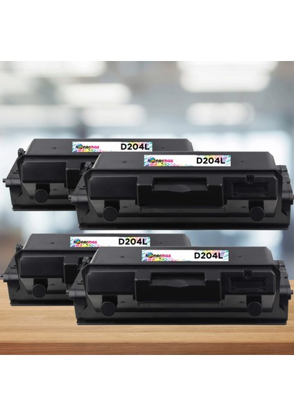 Samsung MLT-D204L 4'lü Avantaj Paket Muadil Toner/ Pro Xpress M3325 / M3375 M3825 / M3875 / M4025 / M4075