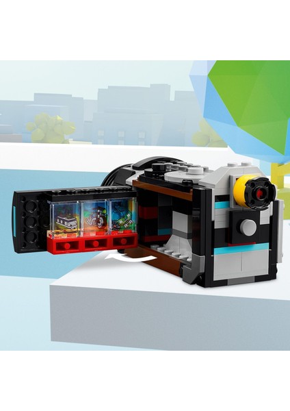LEGO Creator 3’ü 1 Arada Retro Fotoğraf Makinesi 31147-8 Yaş ve Üzeri Çocuklar Için Televizyon ve Video Kamera Model Seçenekleri Içeren Yaratıcı Oyuncak Yapım Seti, Doğum Günü Hediyesi (261 Parça) fiyatları