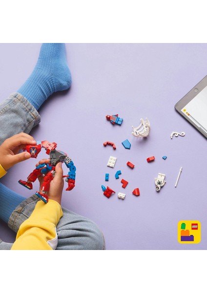 LEGO | Marvel Örümcek Adam Robotu, Anti Venom’a Karşı 76308-6 Yaş ve Üzeri Çocuklar Için Inşa Edilebilen Figür Içeren Oyuncak Yapım Seti, Doğum Günü Hediyesi (107 Parça) fırsatları