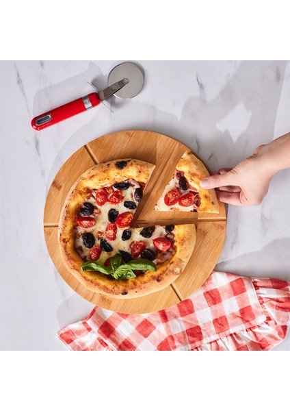 Bambu Lezza Pizza Kesme Tahtası ve Sunumluk modelleri