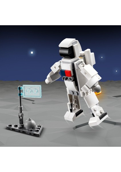 LEGO Creator Uzay Mekiği 31134-6 Yaş ve Üzeri Çocuklar Için Astronot ve Uzay Gemisi Modelleri Içeren Yaratıcı Oyuncak Yapım Seti (144 Parça) modelleri