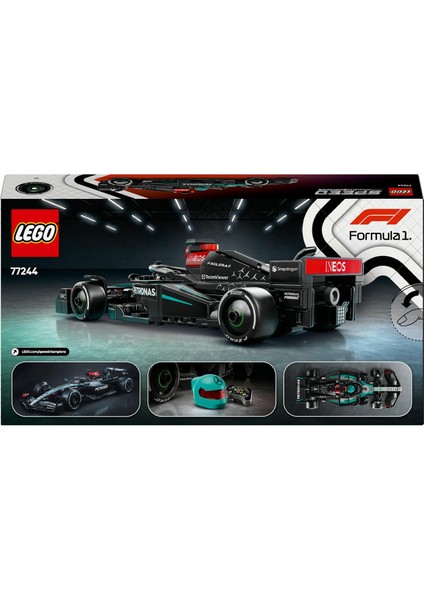 LEGO Speed Champions Mercedes-Amg F1 W15 Yarış Arabası 77244 – 10 Yaş ve Üzeri Kız ve Erkek Çocukları Için Koleksiyonluk Sürücü Minifigürü Içeren Yapım Seti ve Sergileme Seti (267 Parça) indirimleri