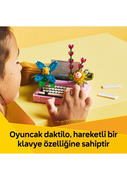 LEGO Creator 3’ü 1 Arada Çiçekli Daktilo 31169-8 Yaş ve Üzeri Çocuklar Için Keytar Veya Saksıya Dönüşebilen Yaratıcı Oyuncak Yapım Seti, Doğum Günü Hediyesi (363 Parça) fiyatları