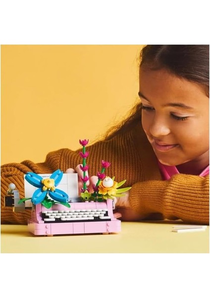 LEGO Creator 3’ü 1 Arada Çiçekli Daktilo 31169-8 Yaş ve Üzeri Çocuklar Için Keytar Veya Saksıya Dönüşebilen Yaratıcı Oyuncak Yapım Seti, Doğum Günü Hediyesi (363 Parça) indirimleri