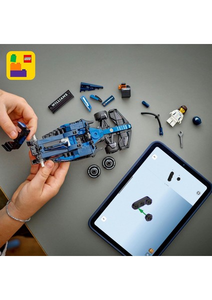 LEGO Speed Champions Williams Racing FW46 F1 Yarış Arabası 77249 – 10 Yaş ve Üzeri Kız ve Erkek Çocukları ile Yetişkin Motorseverler Için Sürücü Minifigürü Içeren Yapım ve Sergileme Seti (263 Parça) fırsatları