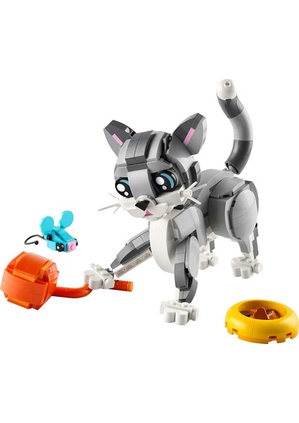 LEGO Creator 3’ü 1 Arada Oyunbaz Kedi 31163-8 Yaş ve Üzeri Çocuklar Için Köpek Veya Güvercin Figürüne Dönüşebilen Oyuncak Yapım Seti, Doğum Günü Hediyesi (407 Parça) fırsatları