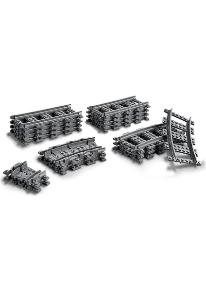 LEGO City Raylar 60205-5 Yaş ve Üzeri Çocuklar Için City Setleriyle Uyumlu Yaratıcı Oyuncak Yapım Seti (20 Parça) modelleri
