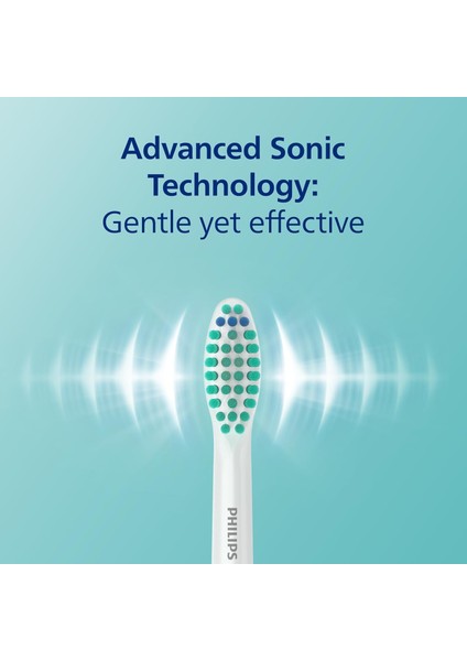 Sonicare 3100 Elektrikli Diş Fırçası | Sonic Teknoloji, Basınç Sensörü & Zamanlayıcı | 2’li Set (Siyah & Pembe), HX3675/15 indirimleri