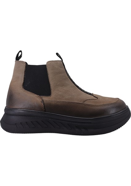 26102251 Hakiki Nubuk Deri Kadın Postal Bot