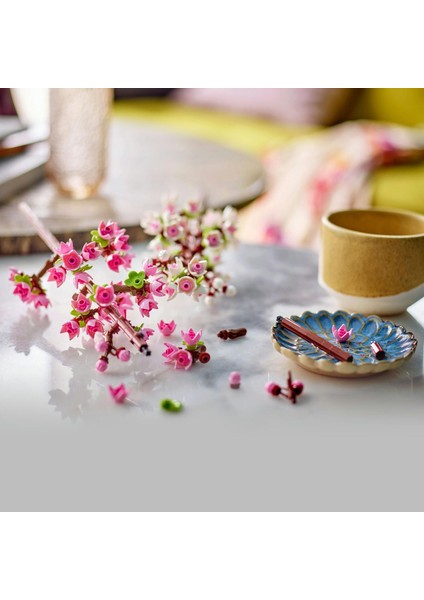 LEGO Botanicals 40725 Kiraz Çiçekleri – 8 Yaş ve Üzeri Yaratıcı Çocuklar Için Inşa Edilebilen Çiçek Modeli, Kutlama ve Doğum Günü Için Anlamlı Hediye Fikri, Dekoratif Yapım Seti modelleri