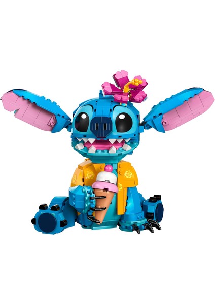 LEGO ǀ Disney Stiç 43249-9 Yaş ve Üzeri Çocuklar Için Dondurma Külahlı Inşa Edilebilen Yaratıcı Oyuncak Yapım Seti (730 Parça) modelleri