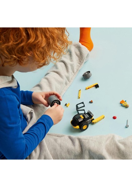 LEGO City Yol Silindiri 60401 – 5 Yaş ve Üzeri Erkek ve Kız Çocuklar Için Yapılabilir Inşaat Aracı, Yaratıcı Oyun ve Öğrenim Için Harika Doğum Günü Hediyesi Fikri (78 Parça) fiyatları