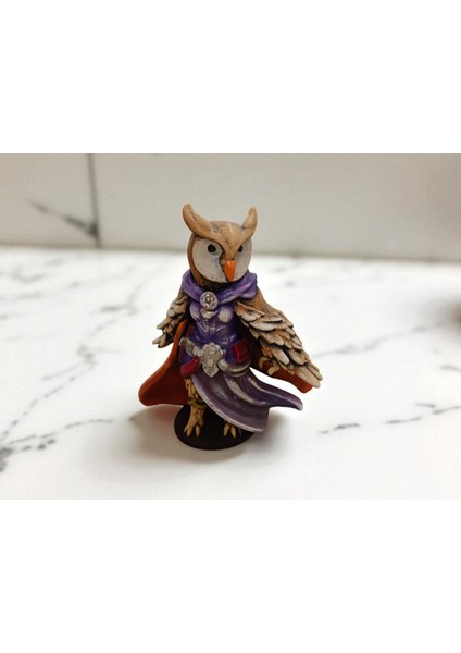 Druid - 3D Figür Baykuş - Mysterious Owls -008 modelleri