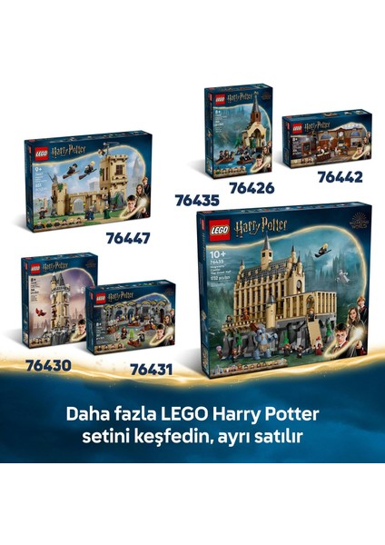 LEGO Harry Potter Hogwarts Şatosu: Tılsım Dersi 76442-8 Yaş ve Üzeri Çocuklar ve Yetişkinler Için Koleksiyonluk Oyuncak Yapım Seti, Doğum Günü Hediyesi (204 Parça) indirimleri