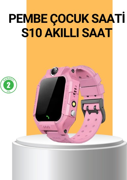 S10 Akıllı Çocuk Saati Anlık Konum ve Sesli Mesaj Destekli