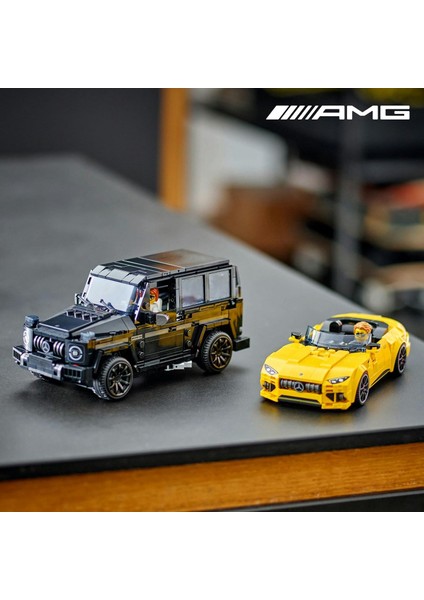 LEGO Speed Champions Mercedes-Amg G 63 ve Mercedes-Amg Sl 63 76924 – 10 Yaş ve Üzeri Araç Tutkunu Kız ve Erkek Çocukları Için 2 Model Içeren Oyuncak Yapım Seti, Doğum Günü Hediyesi Fikri (808 Parça) indirimleri