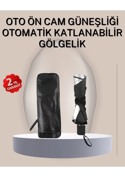 Dayanıklı Upe Alaşımlı Şemsiye Tipi Araç Güneşliği - Kolay Katlanır