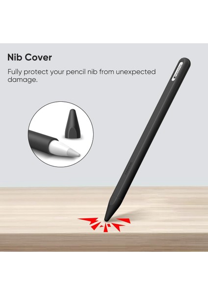 Apple Pencil Pro & Apple Pencil 2. Nesil Için Uyumlu Koruyucu Esnek Silikon Kılıf (Kalem Değildir!) modelleri