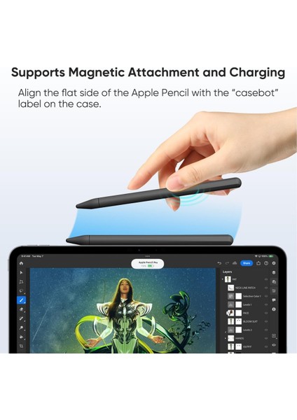 Apple Pencil Pro & Apple Pencil 2. Nesil Için Uyumlu Koruyucu Esnek Silikon Kılıf (Kalem Değildir!) indirimleri