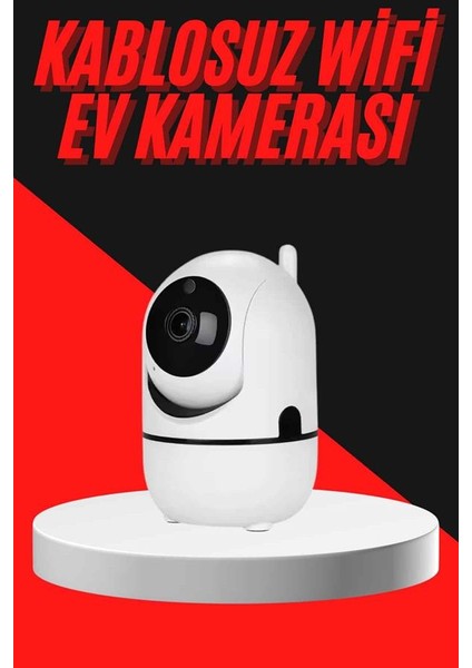 Baby Kamera Kablosuz 720P Beyaz 360 Derece Wifi Kamera Full Hd 1080P fiyatları