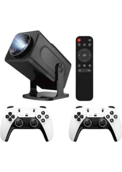 Retro Video Oyunu Konsolu Android Tv El Oyun Konsolu Wıfı Taşınabilir Projeksiyon Cihazı modelleri