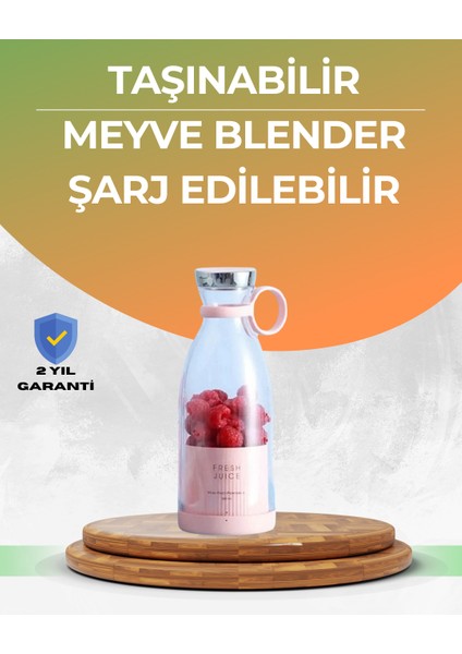 Kompakt ve Şık Tasarımlı Taze Meyve Suyu Hazırlayıcı