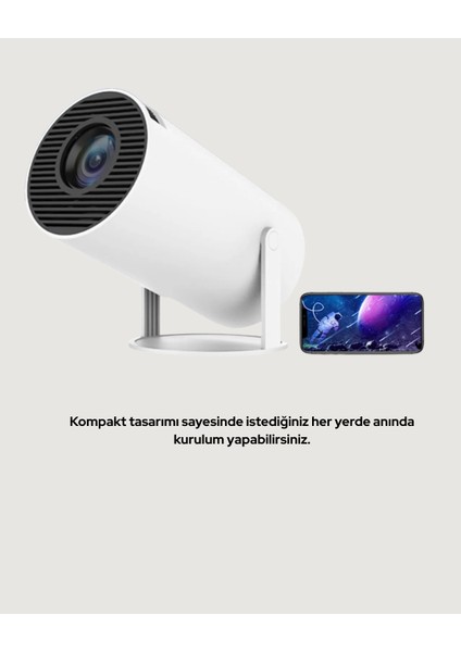 Kablosuz ve Kablolu Bağlantı Seçenekli Ev Tipi Projeksiyon modelleri