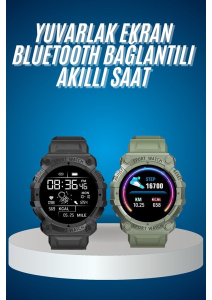 Yeni Nesil Akıllı Saat Bluetooth Bağlantılı Su Geçirmez Android ve Ios Uyumlu