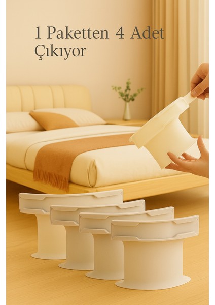 Çarşafmatik 4 Adet Çarşaf Düzenleyici Görünmez Nevresim Çarşaf Kilidi Organizeri fiyatları