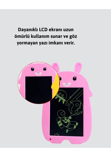 Çocuklar Için LCD Yazı Tableti | Kilitli ve Göz Yormayan Ekran modelleri