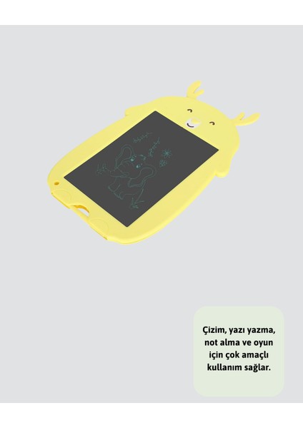 Çocuklar Için LCD Yazı Tableti | Kilitli ve Göz Yormayan Ekran indirimleri
