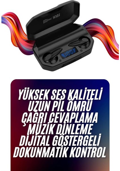 Çağrı Cevaplayabilen Akıllı Saat 5.2 Bluetooth Bağlantılı Gaming Kulaklık fiyatları