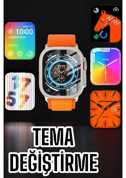 Akıllı Saat Uyku ve Spor Takibi Yeni Nesil Bluetooth Bağlantılı Amoled Ekran fırsatları