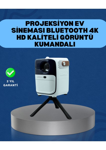 Ultra Hd Çözünürlüklü Taşınabilir Projektör – 1920X1080 Piksel Görüntü Kalitesi (Kopya