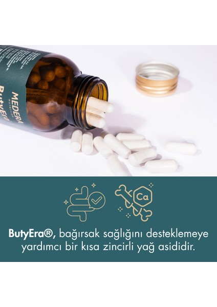 N-Bütirik Asit ve Kalsiyum İçeren Takviye Edici Gıda (Postbiyotik)