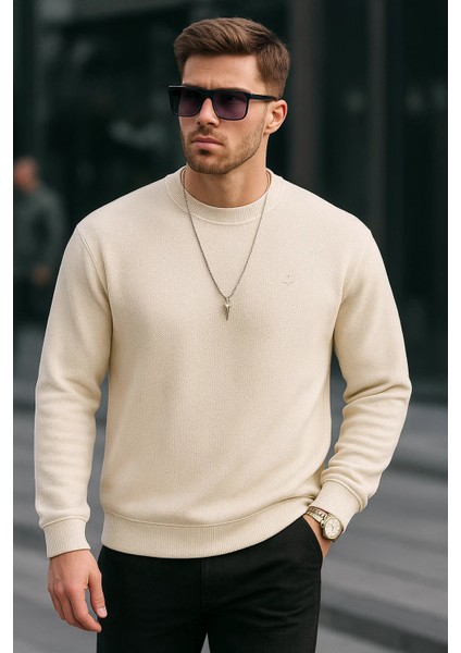 Erkek Basic Bisiklet Yaka Kışlık Bol 3 Lü Sweatshirt fiyatları