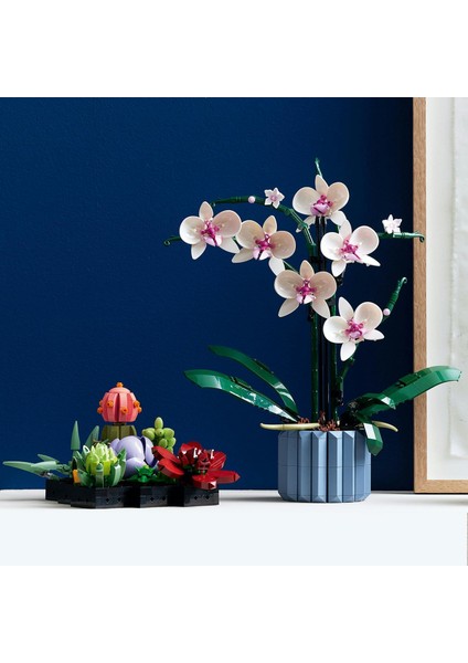 LEGO Icons Orkide 10311 - Yetişkinler Için Dekoratif, Koleksiyonluk ve Sergilenebilir Çiçek Modeli Yapım Seti (608 Parça) indirimleri