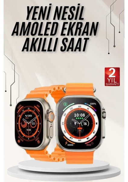 Akıllı Saat Gps Özelliği Bildirim Görme Adımsayar Sesli Görüşme Yapabilen