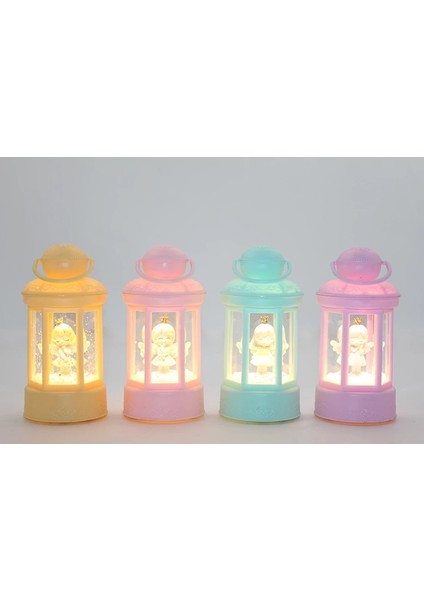 Melek Figürlü Işıklı Kar Küresi ALK1653 ( Lisinya )