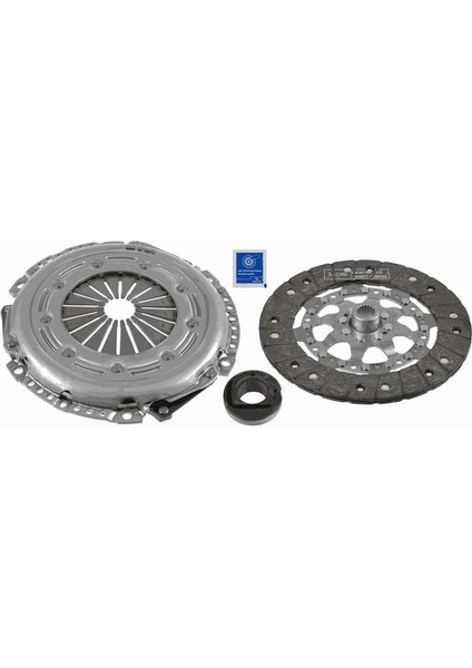 3000950090 - 3000951013-DEBRİYAJ Seti 207-307-308-407-1007-PARTNER-BERLINGO-C2-C3-C4-C5-XSARA 1.6hdı DV6TED4B/F