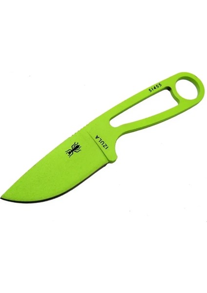 Izula Esee 51455GRN Yeşil Kamp Bıçağı 16 cm - Komple Metal, Plastik Kılıflı ( Lisinya )