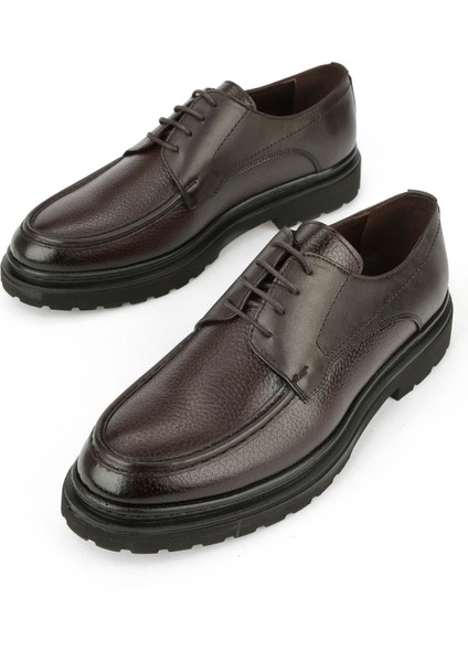 , Erkek Hakiki Deri Klasik Ayakkabı 1531056Z4617 Kahve indirimleri