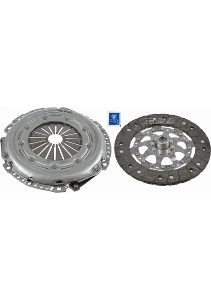 3000950062 - 3000951086 Debriyaj Seti Baskı Disk P308-P3008-P5008-C4-C4 Pıcasso 1.6 Hdi 228MM x 18 Diş Egs 6 Şanzuman