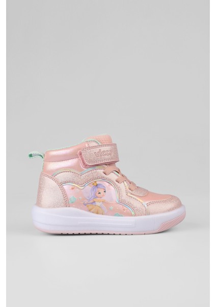 Klint Kız Çocuk Işıklı Taban Rahat Hafif Ortopedik Bot