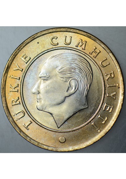 Türkiye Cumhuriyeti 1 Lira 2012 En Az Basılan Tarih. Hafif Hatalı-Çapaklı Errör. Çil(-) fiyatları