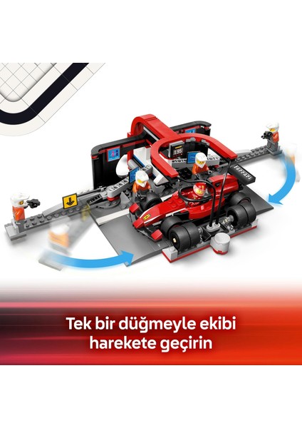 LEGO City Ferrari Arabalı F1 Pit Stop ve Pit Ekibi 60443-6 Yaş ve Üzeri Çocuklar Için Yarış Arabası Içeren Yaratıcı Oyuncak Yapım Seti, Doğum Günü Hediyesi (322 Parça) fırsatları